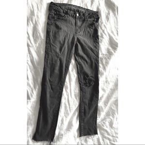 Articles of Society skinny jeans with distressing